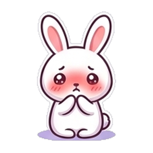 察してウサギ